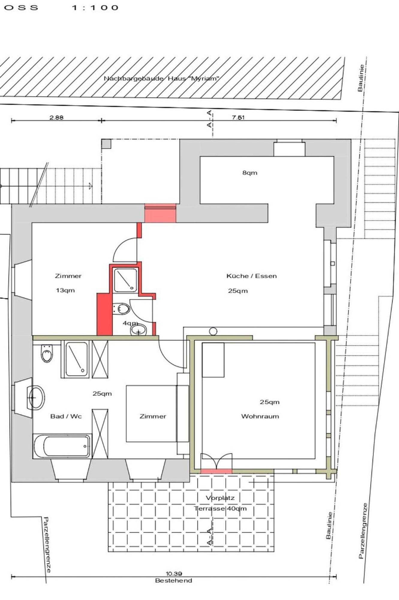 Alte Post Saas-Fee Apartment Luaran gambar